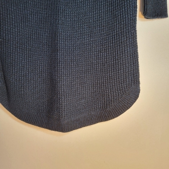 Lili Morgan blue cowl neck sweater dress medium - Picture 4 of 8